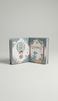 Livro personalizado capa Dusty Blue